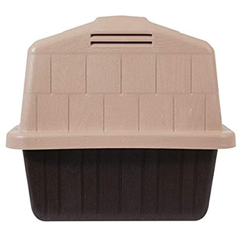 Petmate Aspen Pet Outdoor Dog House, Extra Small, For Pets Up to 15 Pounds, Made in USA Petmate