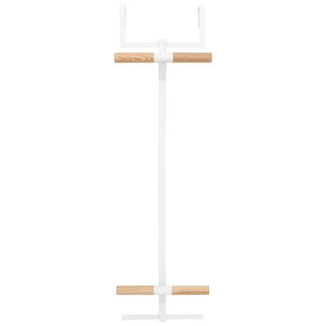 XYDHQS Backpack Over The Door Hanger for Closet or Bedroom, Schoolbag Metal Storage Rack, 2 Tiered Home Tower Backpack Hanger, Easy Installation Over The Door Hook Schoolbag Organizer. XYDHQS