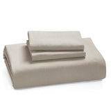 Bedsure Linen Duvet Cover Queen Size - Linen Cotton Blend Bedding Set, Soft & Cozy, 3 Pieces, 1 Duvet Cover 90x90 Inches and 2 Pillowcases, Natural Color Cooling Bedding, Comforter Sold Separately Bedsure