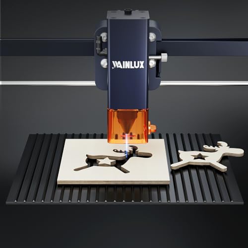 Honeycomb Laser Bed, Honeycomb Working Table 7.87"*6.18"for Laser Engraver and Cutter with Aluminum Panel for Desktop-Protecting,Smooth Edge Cut,Free Assembly,Fast Heat and Smoke Dissipation WAINLUXPRO
