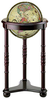 Replogle Globes Lancaster Illuminated Globe, Antique Ocean, 12-Inch Diameter, Large, Off- White Replogle