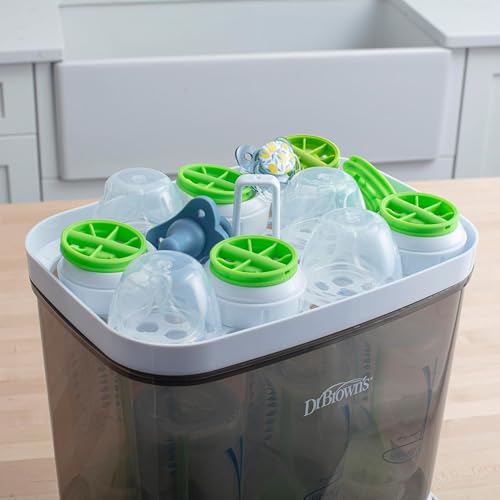 Dr. Brown's All-in-One Sterilizer and Dryer for Baby Bottles, Parts & Other Newborn Essentials Dr. Brown's