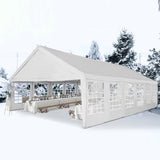 VOYSIGN Party Tent 20X40ft Heavy Duty Large Outdoor Canopy White Event Shelter Gazebo Carport for Parties Wedding VOYSIGN