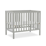 Dream On Me Edgewood 4-In-1 Convertible Mini Crib In White, JPMA Certified, Non-Toxic Finish, New Zealand Pinewood, With 3 Mattress Height Settings, Included 1" Mattress Pad Dream On Me