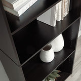 Sauder Beginnings 5 Bookcase/Book shelf, L: 24.57" x W: 11.50" x H: 71.18", Cherry Sauder