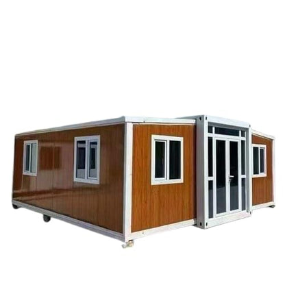 Generic 20,30,40FT Prefab Tiny House Compact, Expandable and Portable Structure | with Complimentary Furniture | Outdoor Space for Living, Office, Holidays | Fully Equipped & Customizable, MH - WoodArtSupply