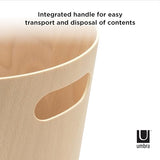 Umbra Woodrow Trash Can Umbra