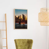 New York City Manhattan Bridge Skyline Diamond Art Painting Kits for Adults Full Drill 5D DIY Craft for Home Decor Gift 12"x16" WoodArtSupply