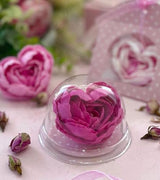 2Pack Heart Candle Mold, Heart Rose Silicone Molds for Candles, Rose Candle Molds for Resin Soap Candle Clay Craft & Home Decor.