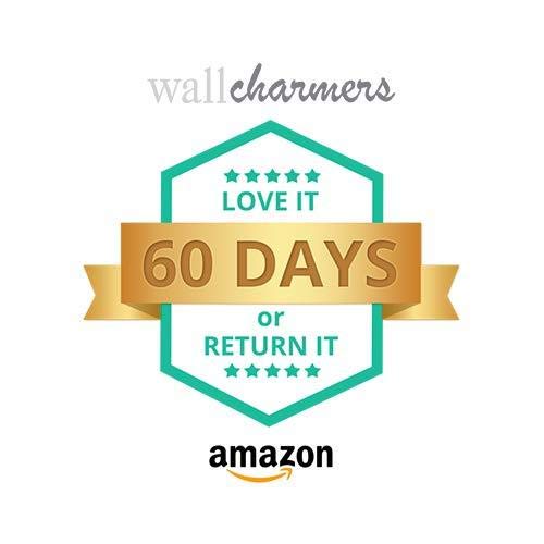 Wallcharmers Large Oversized Rustic Wall Clock, 24” | Handmade with Real Wood and Roman Numerals Wallcharmers