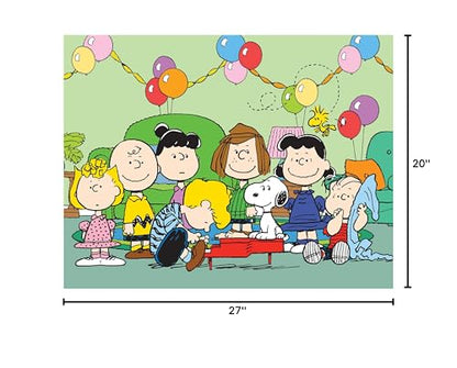 RoseArt - Peanuts - Birthday - 100 Piece Jigsaw Puzzle for Kids and Adults