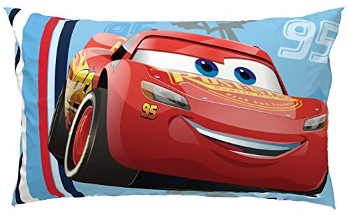 Disney/Pixar Cars 95 Full Size 4 Piece Sheet Set with Lightning McQueen (Offical Disney/Pixar Product) Jay Franco