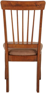 Signature Design by Ashley Berringer 18" Rustic Dining Chair with Cushions, 2 Count, Brown Signature Design by Ashley