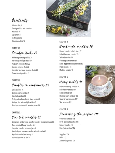 Handmade Candles and Smudge Sticks: 35 inspiring step-by-step projects CICO Books