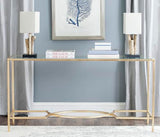 Safavieh Home Collection Inga Gold Console Table SAFAVIEH