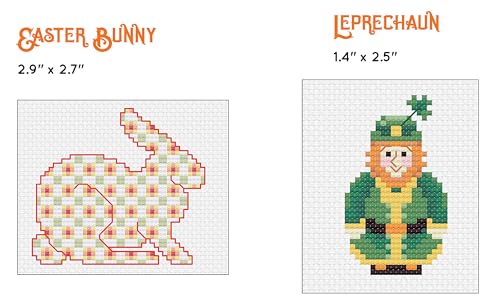 Whimsical Cross-Stitch: More Than 130 Designs from Trendy to Traditional (Dover Crafts: Embroidery & Needlepoint) Dover Publications