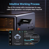 Creality Falcon A1 Pro 20W Laser Engraver, 180W Enclosed Laser Cutter and Engraver Machine with Air Assist, HD Smart Camera for Auto Focus, APP Control, Touch Screen, Ideal for Wood & Metal CREALITY FALCON