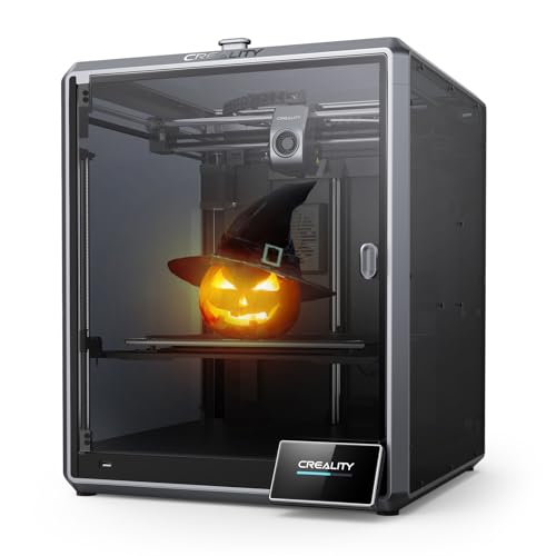 Official Creality 3D Printer K1 Max, 600mm/s High Printing Speed with AI Camera& AI Lidar,Smart OS System, Auto-Leveling, Dual Fans Cooling - WoodArtSupply