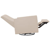 DaVinci Piper 360° Swivel Rocker Recliner Chair - Glider Rocking Chair for Nursery and Living Room- GREENGUARD Gold, FSC & Certi-PUR US Certified - Ultra Comfy Glider Recliner Nursery Chair - Cream DaVinci