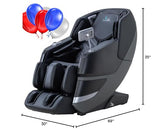 MassaMAX MT339 4D Massage Chair, Full Body Shiatsu Recliner with Auto Extendable Footrest, Zero Gravity, SL Track, Deep Yoga Stretch,15 Modes, AI Voice Control, Foot Rollers, and Heating (Deep Black) MassaMAX