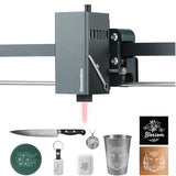 Genmitsu 1064nm Infrared Laser Module for Engraving Metal, Plastic, Acrylic, 0.01mm Accuracy, 1W (1000mW) Laser Head for Kiosk Kortek Laser Engraver Cutter Machine, for Jewelry, Gift Making, Class 1 Genmitsu