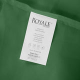 Royale Linens Fitted Sheet Full - Ultra Soft 1800 Brushed Microfiber - Hotel Luxury Bottom Sheets - Wrinkle Free & Fade Resistant - Deep Pocket Fitted Sheet Only (Full, Hunter Green) ROYALE LINENS