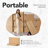 HUANUO Standing Desk with Drawers and File Cabinet, 47 Inch Electric Height Adjustable Desk with Storage, Ergonomic Stand Up Table with Monitor Stand, Black Walnut HUANUO