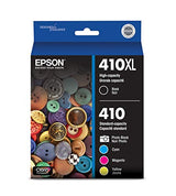 EPSON 410 Claria Premium Ink High Capacity Black & Standard Color Cartridge Combo Pack (T410XL-BCS) Works with Expression Premium XP-530, XP-630, XP-640, XP-7100, XP-830 Epson