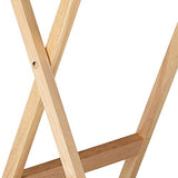 Winsome Alex 2-pc Set TV Table, Natural, 19.06 x 14.57 x 25.98" Winsome