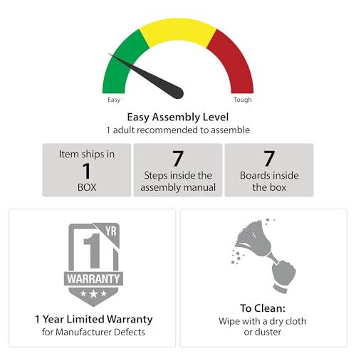 Ameriwood Home Hillview Twin Headboard, Ivory Oak Ameriwood Home