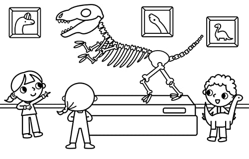 My Busy Dinosaur Coloring Book (My Busy Coloring) WoodArtSupply