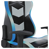 Signature Design by Ashley Lynxtyn Swivel Home Office Gaming Chair with LED Lighting, Black & Gray Signature Design by Ashley