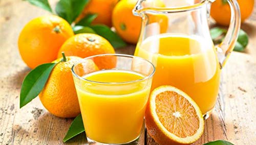 Kasmoire Citrus Lemon Orange Juicer, Manual Hand Squeezer with Built-in Measuring Cup and Strainer, 8OZ (Yellow) Kasmoire