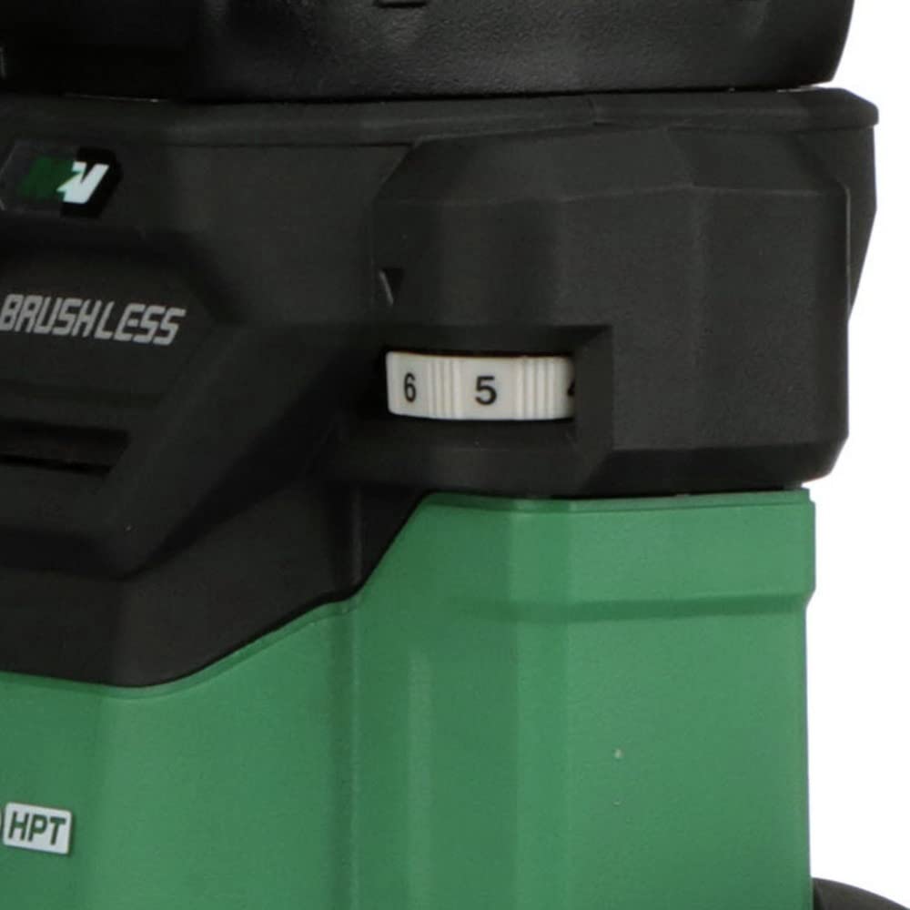 Metabo HPT 36V MultiVolt™ Cordless Plunge Router | Tool Only - No Battery | Includes 1/2-Inch and 1/4-Inch Collets | Variable Speed | Optional AC Adapter | M3612DAQ4 Metabo HPT