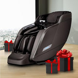 Osaki Vibe 4D l 4D Massage Mechanism l Automatic Body Scan l Deep Calf-Kneading l Space-Saving Technology l 3-Stage Zero Gravity l 32-Cell Full Body Air Massage (Brown) Osaki