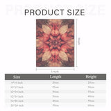 Kaleidoscope Floral pattern-107743 Diamond Painting Kits, DIY 5D Paint for Adults Kids, Full Drill Crystal Diamond Drawing Suitable for Home Wall Decoration Fhuyiks