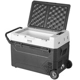 VEVOR J60 12 Volt Refrigerator Fridge, 60Liter(63.4qt) Single Zone Portable Freezer, -4℉-68℉ Adjustable Temperature, Compressor Cooler for Home, Outdoor, Camping, RV, Car, Black VEVOR