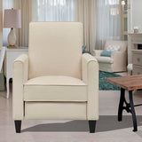 Naomi Home Landon Modern Reclining Accent Chair for Living Room | Recliner Chair with Enhanced Back Support, Wide Seat, Thick Cushioning | Recliner for Small Spaces