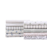 Stone Cottage - Full Sheets, Cotton Percale Bedding Set, Crisp & Cool Ideal Bedding Set (Blue Sketchy Ditsy, Full) Stone Cottage