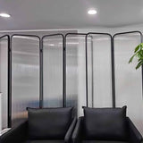Modern Folding Room Divider Screen, Freestanding Privacy Partition for Decorative Space Separation Generic