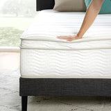 ZINUS 12 Inch Foam and Spring Hybrid Mattress [New Version], King, Fiberglass Free, Medium Firmness, Durable Support, Certified Safe Foams & Fabric, Mattress in A Box ZINUS