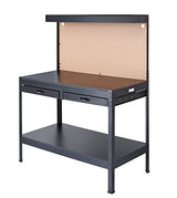 Olympia Tools Multipurpose Workbench With Power Outlets and Light, 410-014-0111 , Black Olympia Tools