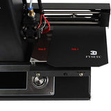 FYSETC 3D Printer Upgrade Magletic Build Surface 160X130 mm/ 6.2X5.1inch 2 in 1 Flexible Hotbed Build Plate with Adhesive Backing for Monopri Select Mini V2/ V1/ Pro/V3/ Malyan M200 FYSETC