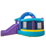 Sportspower INF-2415 Whack-A-Play Inflatable Bounce House with Basketball Hoop, Slide and Quick Inflate Blower: Recommended Age 3-8, Blue/Purple and Yellow, 13'x12'x7.83' Sportspower