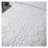 YUSIWOAL White Cover Duvet Cover Sets King Size Bedding Set Comforter Cover with Pillowcase Compatible with Double Bed Single Bed Linen,Summer Duvet Cover sets(Bianco,King) YUSIWOAL