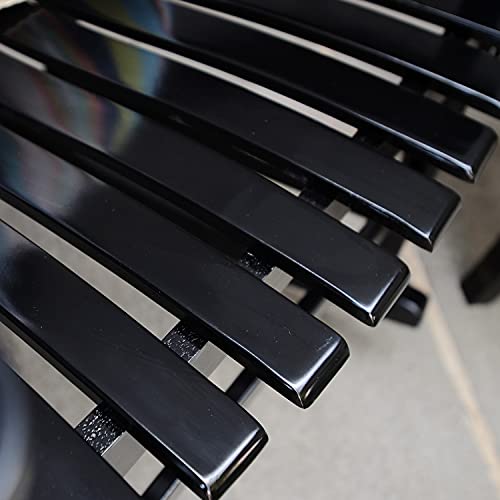 Cambridge Casual Bentley Outdoor Porch Rocking Chair for Patio Furniture, Solid Wood, Black Cambridge Casual