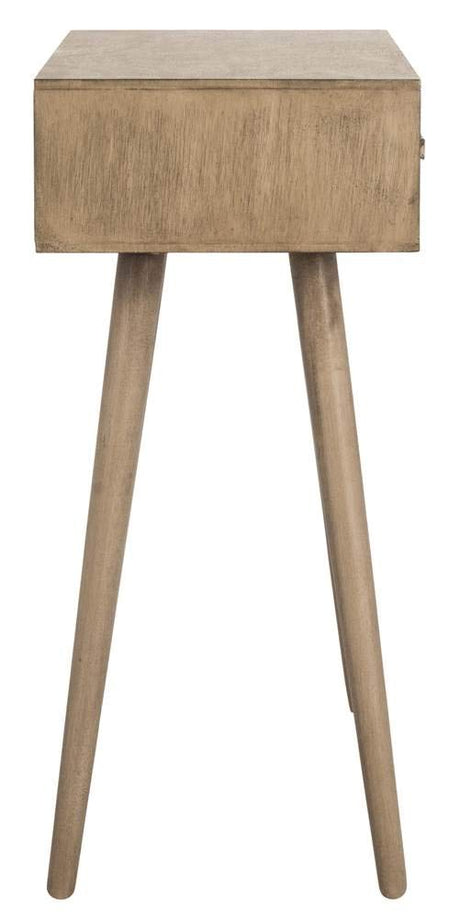 Safavieh Home Dean Mid-Century Modern Chocolate 2-drawer Console Safavieh