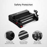 AlgoLaser Rotary Roller for MK2–Y-Axis Rotary Module for Cylindrical Object Engraving–Compatible with LightBurn, LaserGRBL–(No Engraving Tool Included) AlgoLaser