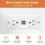 ANWBROAD Makeup Vanity Desk Vanity Set with 10 LED Bulbs Lighted Mirror Makeup Vanity Table Set with Charging Station Nightstand 3 Colors Modes Dimming Cushioned Stool Large Mirror White UBDT53W ANWBROAD