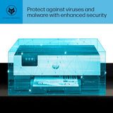 HP OfficeJet Pro 9110b Wireless Color Inkjet Printer, Print, Duplex Printing Best-for-Office (5A0S1A) HP